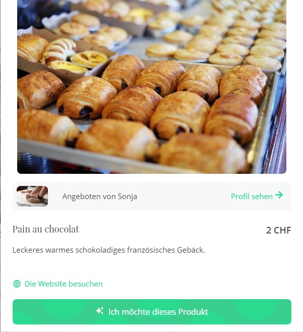 Deine schönen Produkte werden nun auf der Local Heroes Plattform präsentiert.